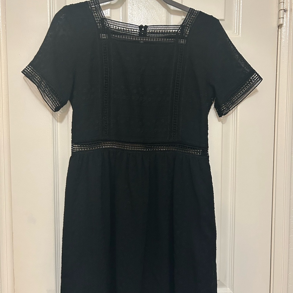 Abercrombie & Fitch Black Lace Mini Dress